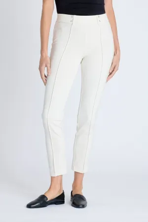 Skinny Ponte Seam Front Pant