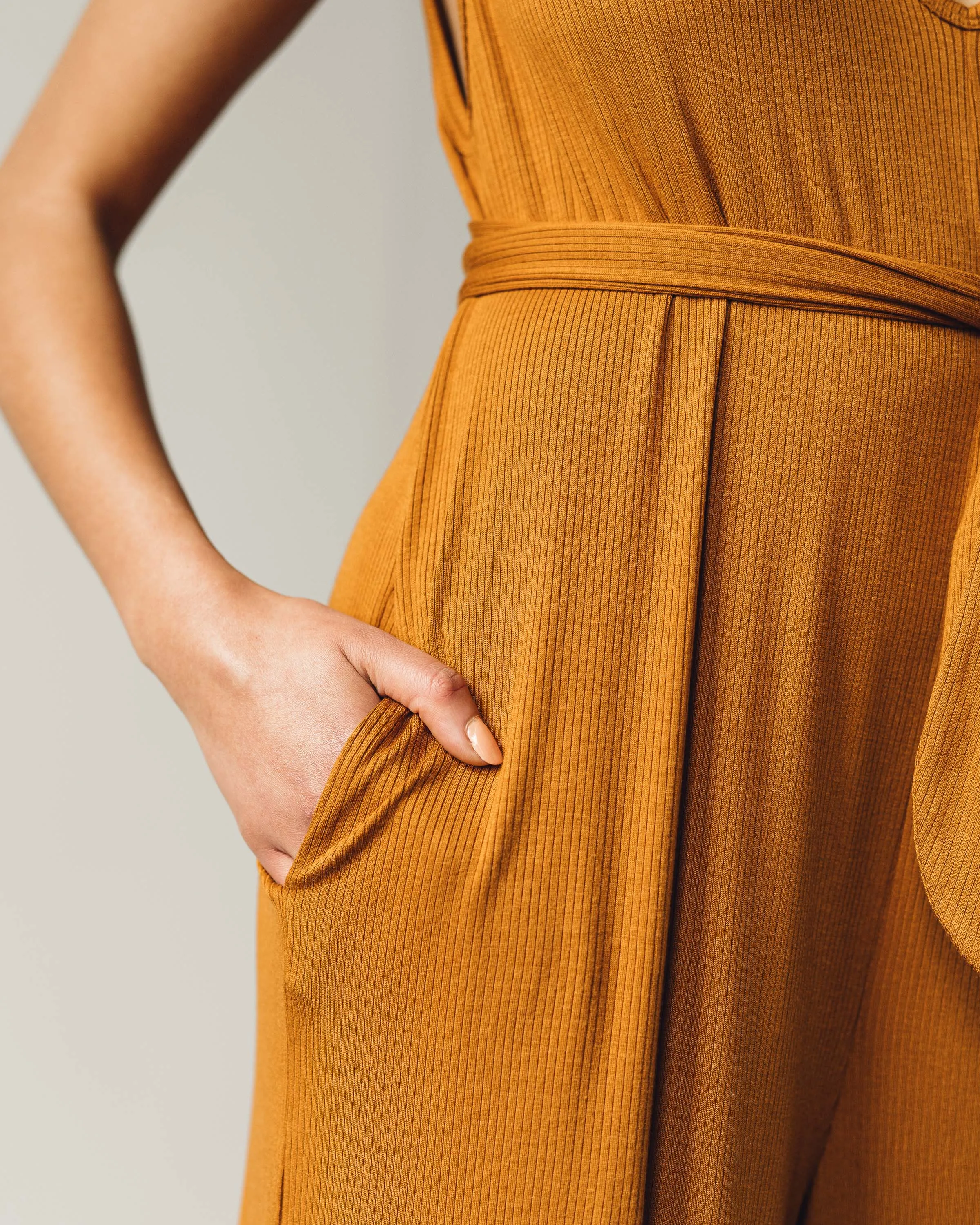 Vestige Praxis Jumpsuit, Caramel