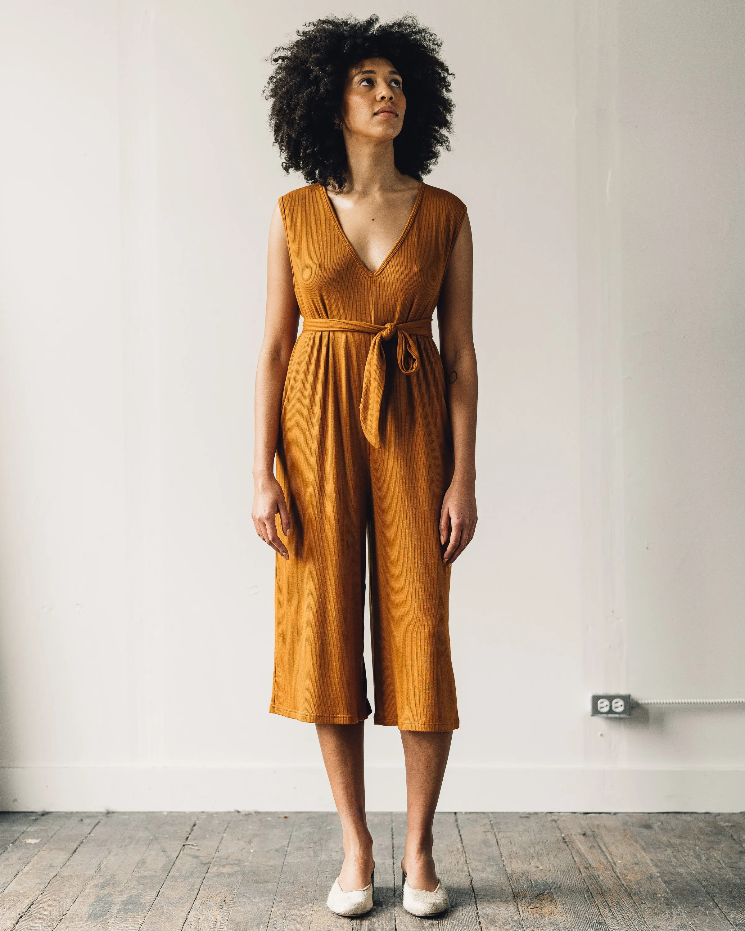 Vestige Praxis Jumpsuit, Caramel