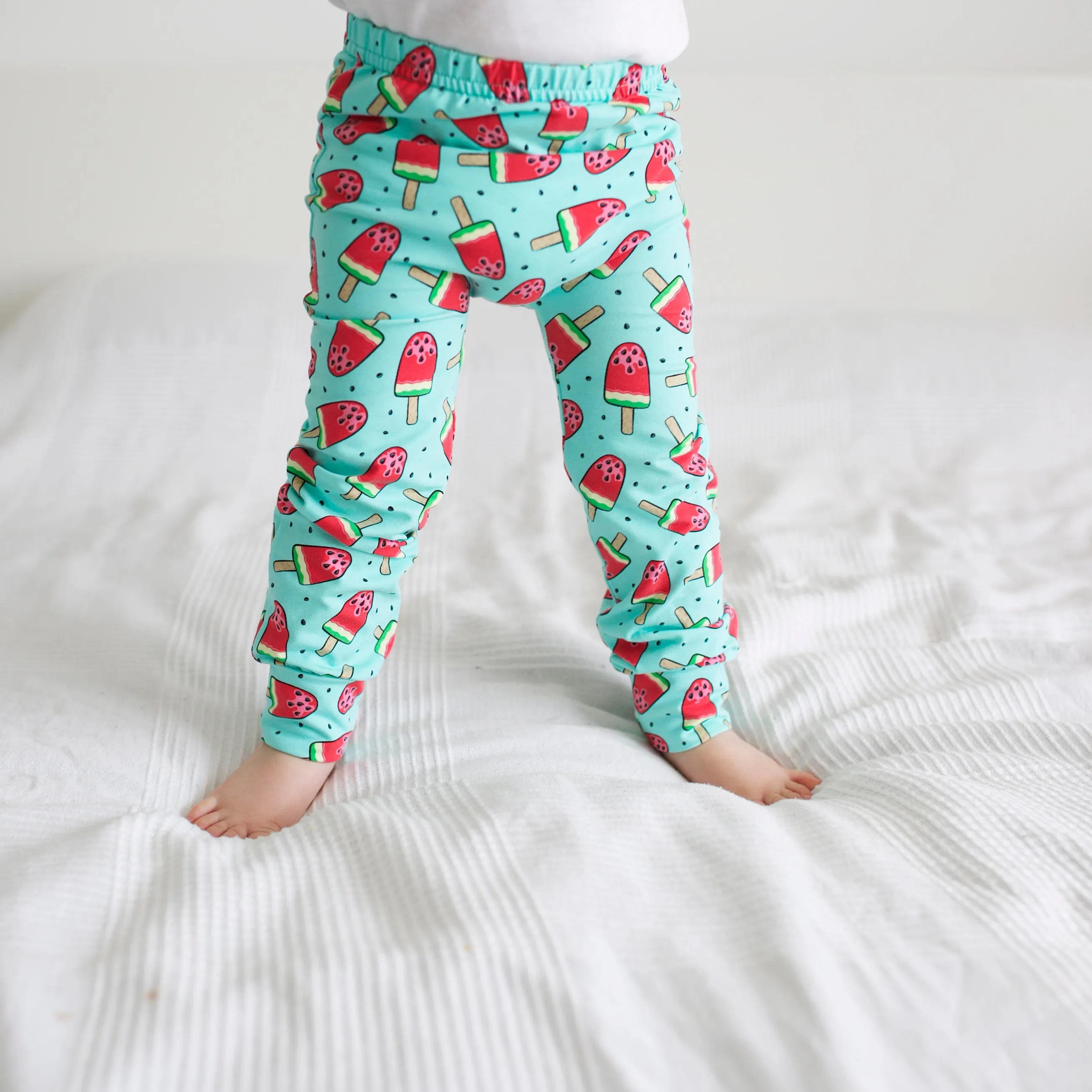 Watermelon Ice Lolly Print Leggings