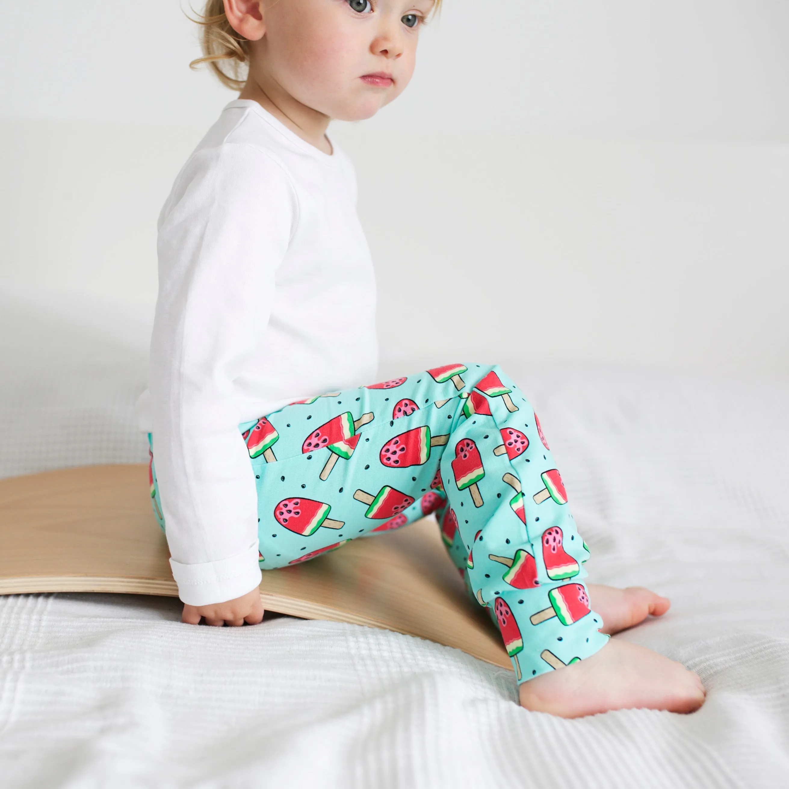 Watermelon Ice Lolly Print Leggings