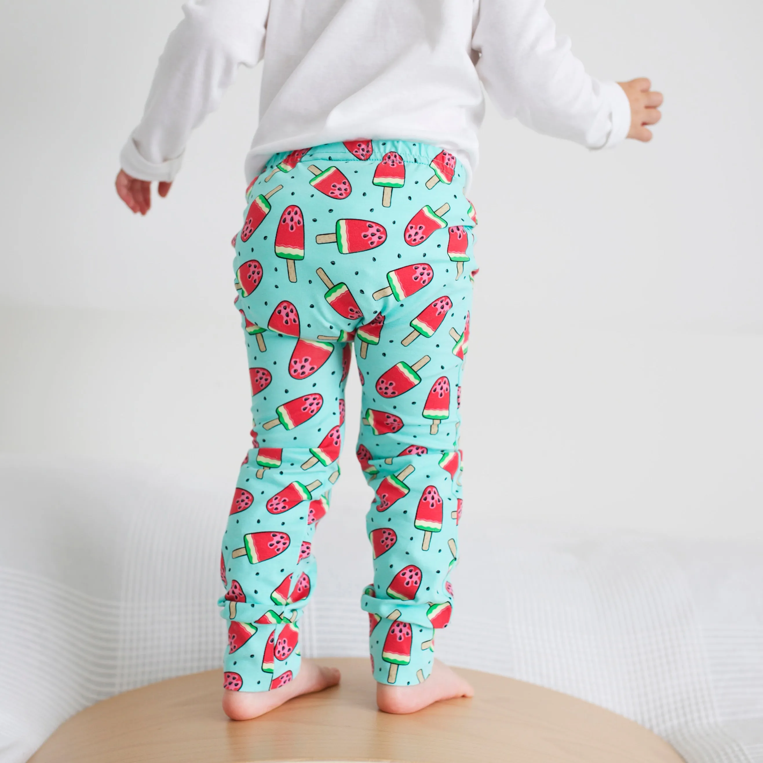 Watermelon Ice Lolly Print Leggings