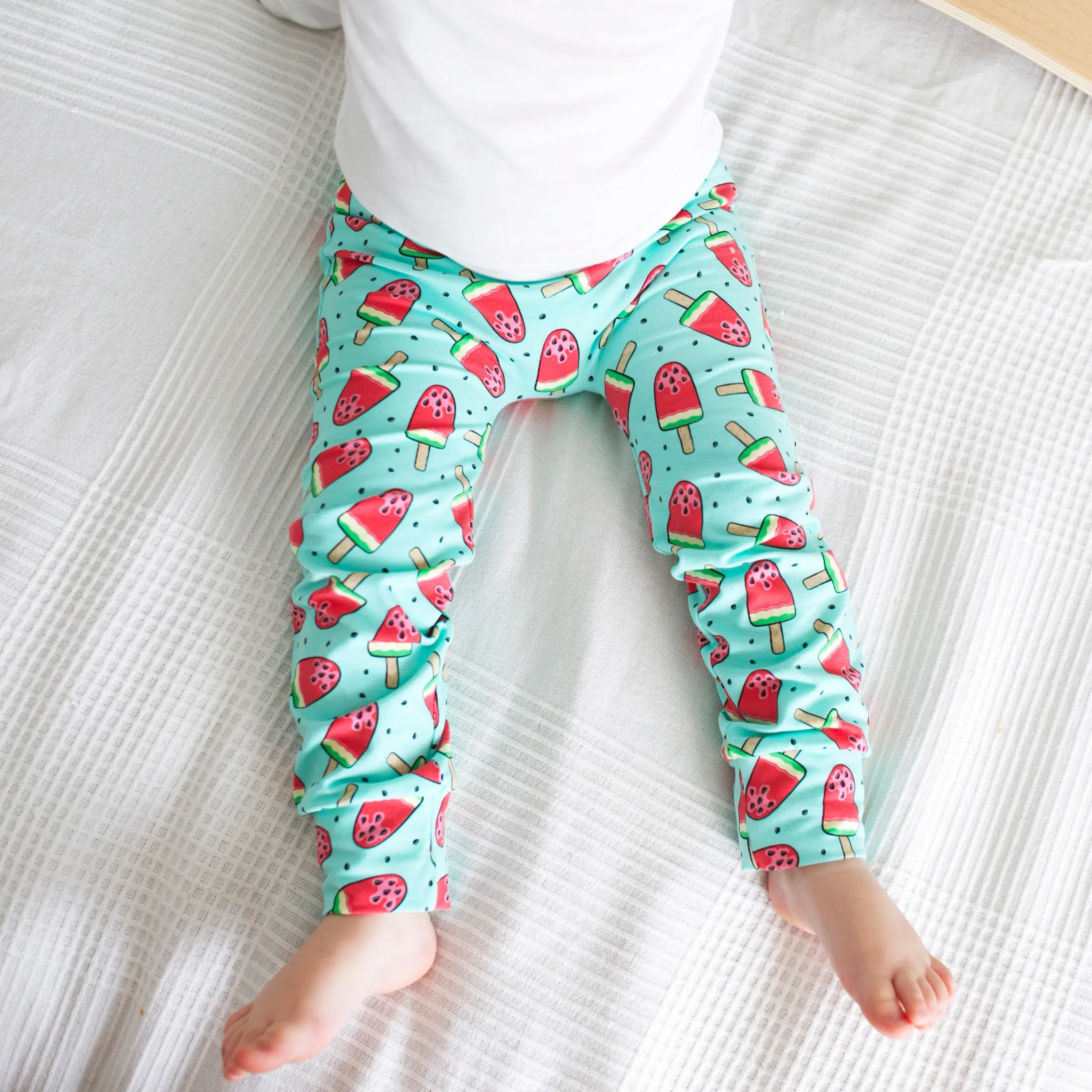 Watermelon Ice Lolly Print Leggings